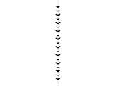 Garland Bats, black, 1.5m