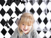 Garland Bats, black, 1.5m
