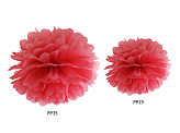 Tissue paper Pompom, red, 25cm