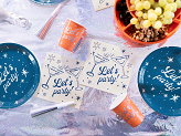Napkins Let's party!, 33x33 cm, beige (1 pkt / 20 pc.)