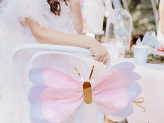 Tissue paper decorations Butterflies, 50-40 cm, mix (1 pkt / 3 pc.)