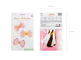 Tissue paper decorations Butterflies, 50-40 cm, mix (1 pkt / 3 pc.)