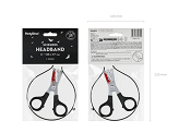 Scissors Headband, 23x17 cm, mix