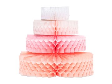 Tissue paper decoration Cake, 23 cm, mix