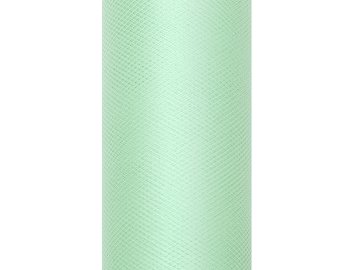 Tulle Plain, mint, 0.3 x 9m