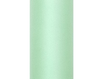 Tulle Plain, mint, 0.3 x 9m