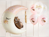 Balloons 30 cm, Baby girl, mix (1 pkt / 50 pc.)
