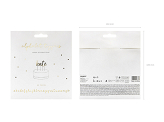 Toppers Alphabet, gold, 9.5-12cm (1 pkt / 53 pc.)