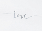 Guest Book Love, 24x18.5cm, 22 pages