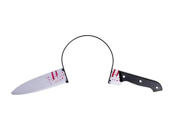 Knife Headband, 45x14 cm, mix