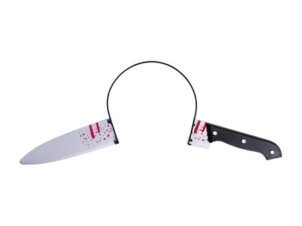 Knife Headband, 45x14 cm, mix
