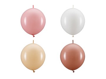 Linking balloons, 33 cm, mix (1 pkt / 20 pc.)