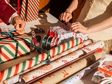 Gift wrapping paper set, 70x200 cm, mix of designs (1 pkt / 24 pc.)