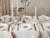 Candle holder, silver, 8cm (1 pkt / 4 pc.)