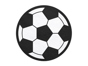 Napkins Football, 13.5cm (1 pkt / 20 pc.)