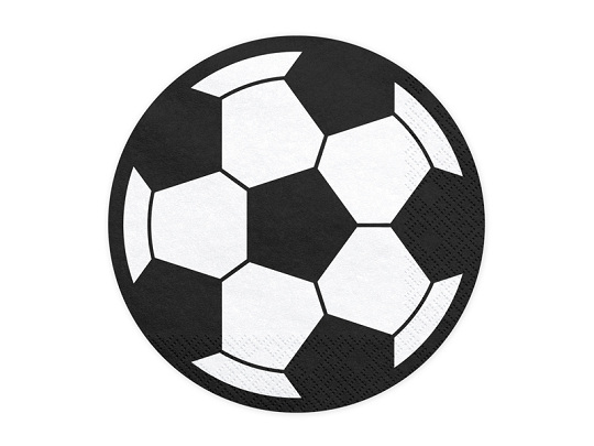 Napkins Football, 13.5cm (1 pkt / 20 pc.)