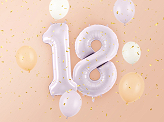 Foil Balloon Number ''1'', 72cm, purple