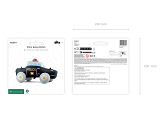 Standing foil balloon Police Car, mix, 90 x 41 cm