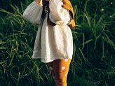 Costume for a girl - Roe deer, mix (1 pkt / 1 pc.)