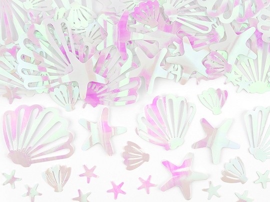 Confetti Narwhal, iridescent, 23g