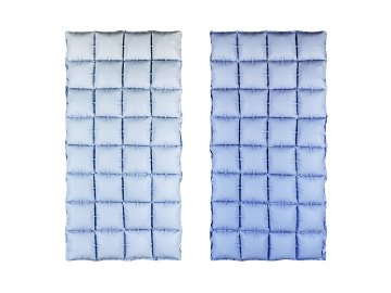 Foil balloon curtain, Blue ombre 72x143 cm