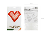 Heart Balloons Mesh, 63x58 cm