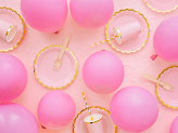 Eco Balloons 30cm pastel, pink (1 pkt / 100 pc.)