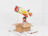 Foil balloon Plane, 91x39cm, mix