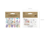 Cupcake toppers Unicorn - Stars (1 pkt / 6 pc.)