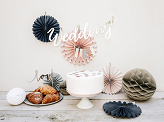 Cake topper Love, silver, 17cm