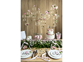 Cake topper Love, silver, 17cm