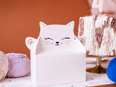 Decorative Cat-Shaped Cake Boxes (1 pkt / 6 pc.)