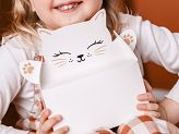 Decorative Cat-Shaped Cake Boxes (1 pkt / 6 pc.)