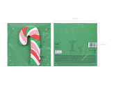 Napkins Candy cane, mix, 8x15.5cm (1 pkt / 20 pc.)