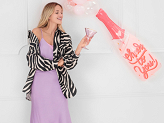 Foil balloons Botle, 38x97 cm, mix