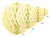 Honeycomb Ball, straw, 20cm