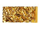Decorative metallic foil, gold-silver, 0.5x25 m