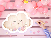 Strong Balloons 12cm, Metallic Candy Pink (1 pkt / 100 pc.)