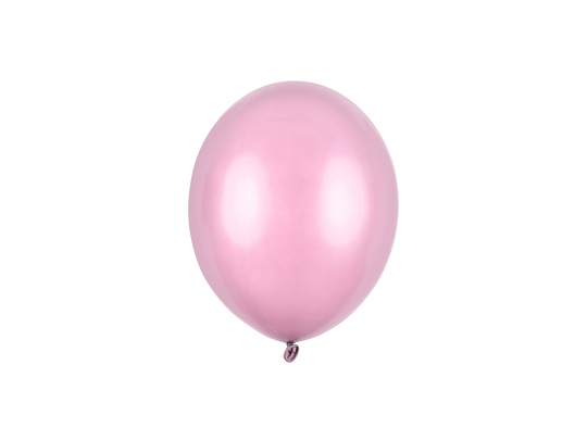 Strong Balloons 12cm, Metallic Candy Pink (1 pkt / 100 pc.)