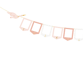 Photo frame garland - Stork, 10.5x15 cm, mix