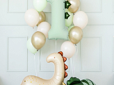 Foil balloon Number ''1'' Dinosaur, 92cm, mix