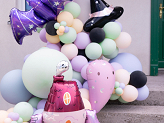 Foil balloon Haunted House, 89,5x116,5 cm, mix