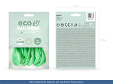 Eco Balloons 26cm metallic, mint (1 pkt / 10 pc.)