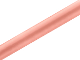 Satin Plain, coral, 0.36 x 9m, x 9m (1 pc. / 9 lm)