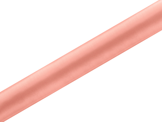 Satin Plain, coral, 0.36 x 9m, x 9m (1 pc. / 9 lm)
