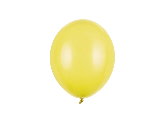 Strong Balloons 23cm, Pastel Honey Yellow (1 pkt / 100 pc.)