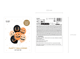 Balloons 30 cm, Pumpkins, mix (1 pkt / 6 pc.)