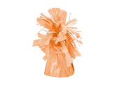 Foil balloon weight, light orange (1 pkt / 4 pc.)