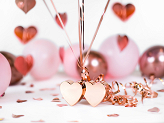 Balloon weight Hearts, rose gold