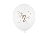 Balloons 30 cm, One, Pastel Pure White (1 pkt / 50 pc.)